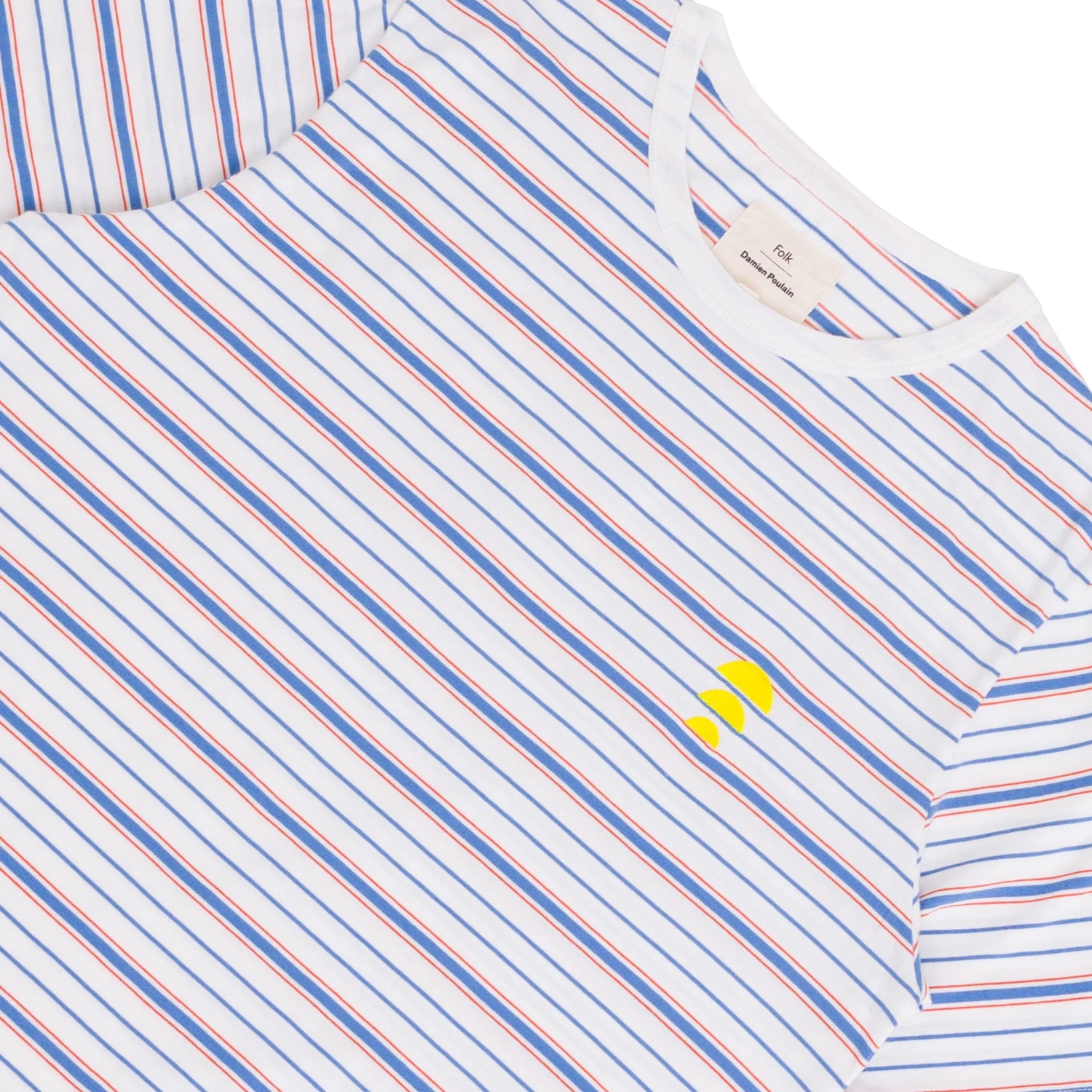 Multistripe Tee - Off White Sun DP 6 Multistripe Tee - Off White Sun DP - Image 4