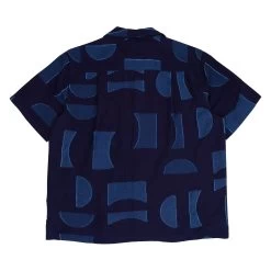 Relaxed Soft Collar Shirt - Indigo Moon DP 21 Relaxed Soft Collar Shirt - Indigo Moon DP -Folk Store AW24pre 018
