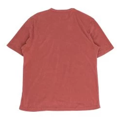 Relaxed Assembly Tee - Dark Coral Terry DP -Folk Store AW24pre 030