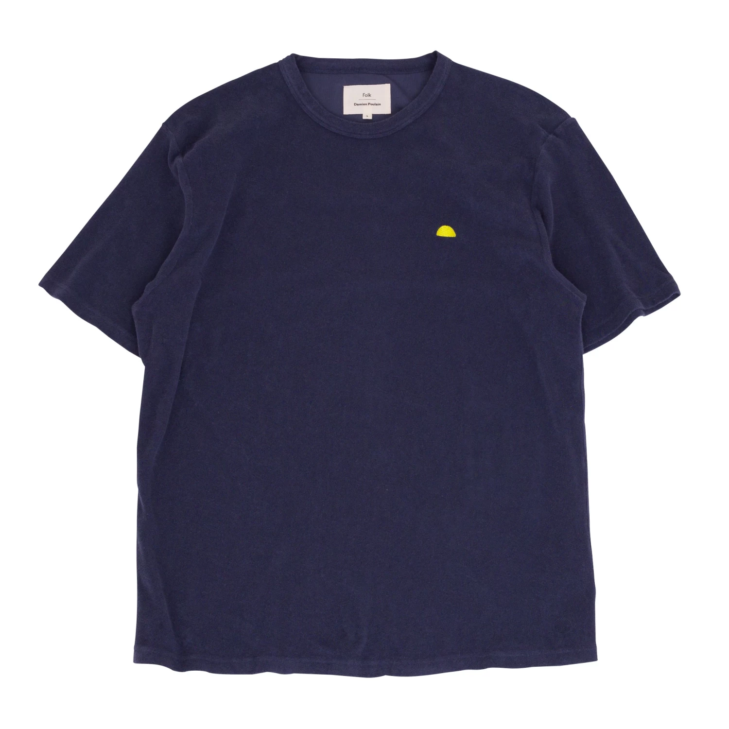 Relaxed Assembly Tee - Soft Navy Terry DP 3 Relaxed Assembly Tee - Soft Navy Terry DP