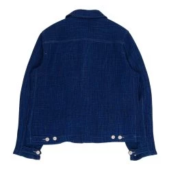 Prism Jacket - Indigo Waffle 19 Prism Jacket - Indigo Waffle -Folk Store AW24pre 043
