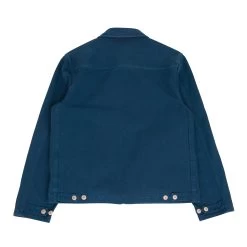 Prism Jacket - Ocean Blue Canvas -Folk Store AW24pre 076