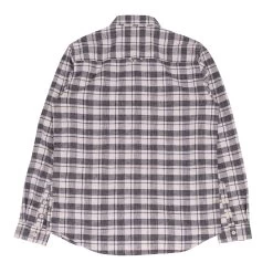 Relaxed Fit Shirt - Ecru Black Check -Folk Store AW24pre 082