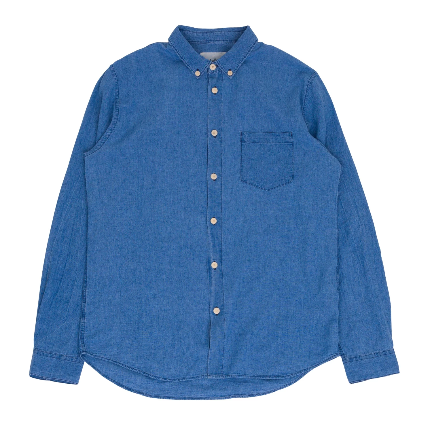 Relaxed Fit Shirt - Linen Indigo 3 Relaxed Fit Shirt - Linen Indigo