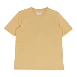 Contrast Sleeve Tee - Wheat