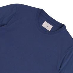 Contrast Sleeve Tee - Soft Blue -Folk Store AW24pre 091