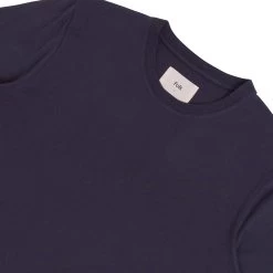 Contrast Sleeve Tee - Graphite -Folk Store AW24pre 093