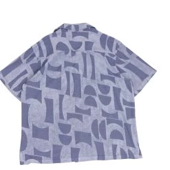 Relaxed Soft Collar Shirt - Blue Moon DP -Folk Store AW24pre 107