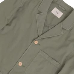 Wide Fit Blazer - Sage Summer Twill -Folk Store AW24pre 118