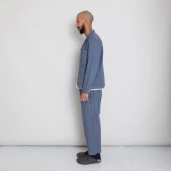 Wide Fit Blazer - Soft Blue -Folk Store AW24preMarcelostyledshots 039