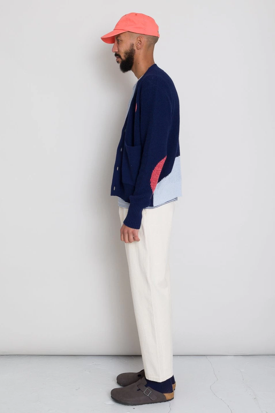 Waffle Cardigan - Moon Intarsia DP 8 Waffle Cardigan - Moon Intarsia DP - Image 6