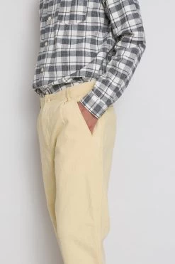 Assembly Pant - Wheat Linen -Folk Store AW24preMarcelostyledshots 174