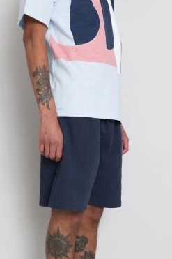 Relaxed Short - Navy 16 Relaxed Short - Navy -Folk Store AW24preMarcelostyledshots 186