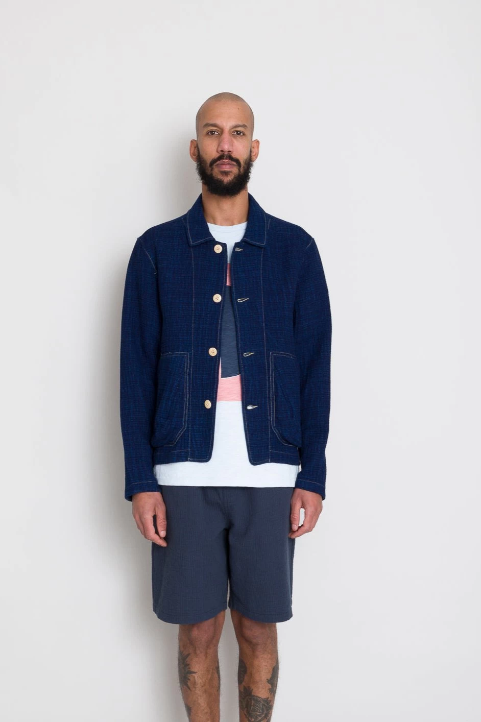 Prism Jacket - Indigo Waffle 4 Prism Jacket - Indigo Waffle - Image 2