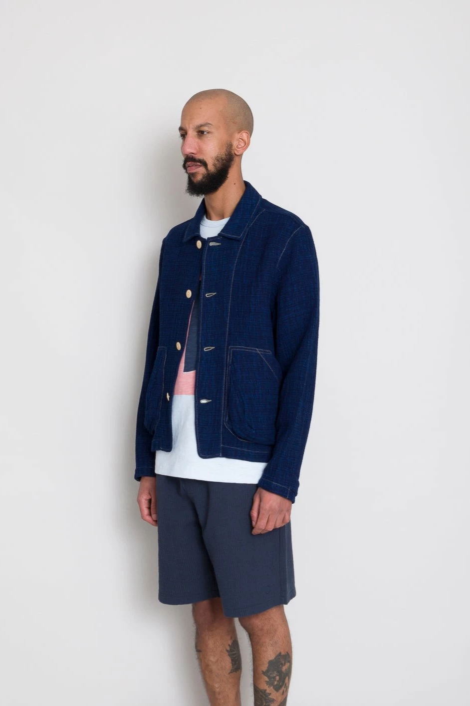 Prism Jacket - Indigo Waffle 5 Prism Jacket - Indigo Waffle - Image 3