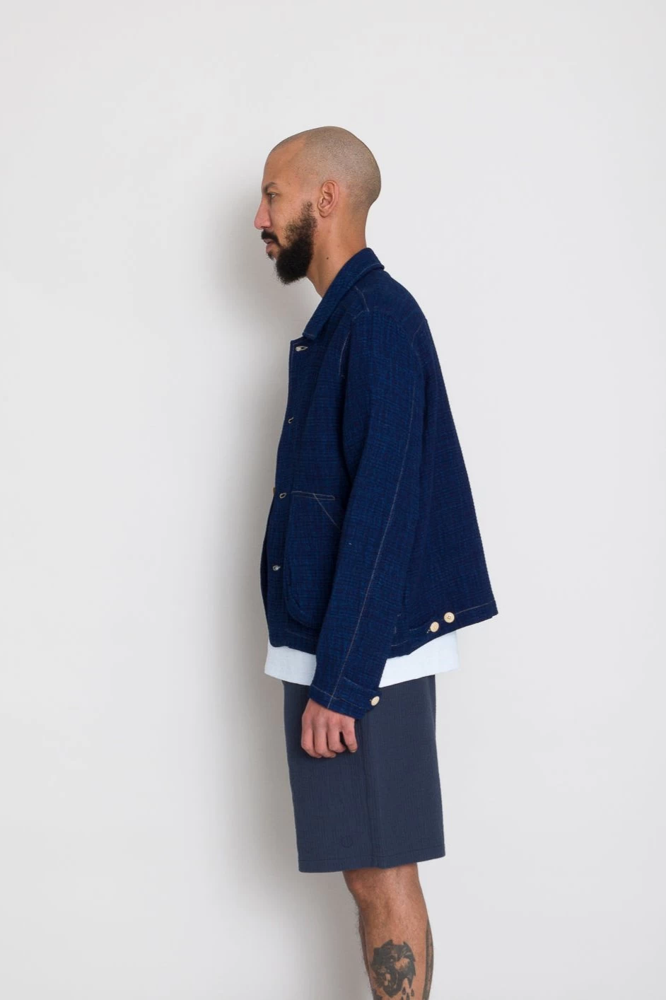 Prism Jacket - Indigo Waffle 7 Prism Jacket - Indigo Waffle - Image 5