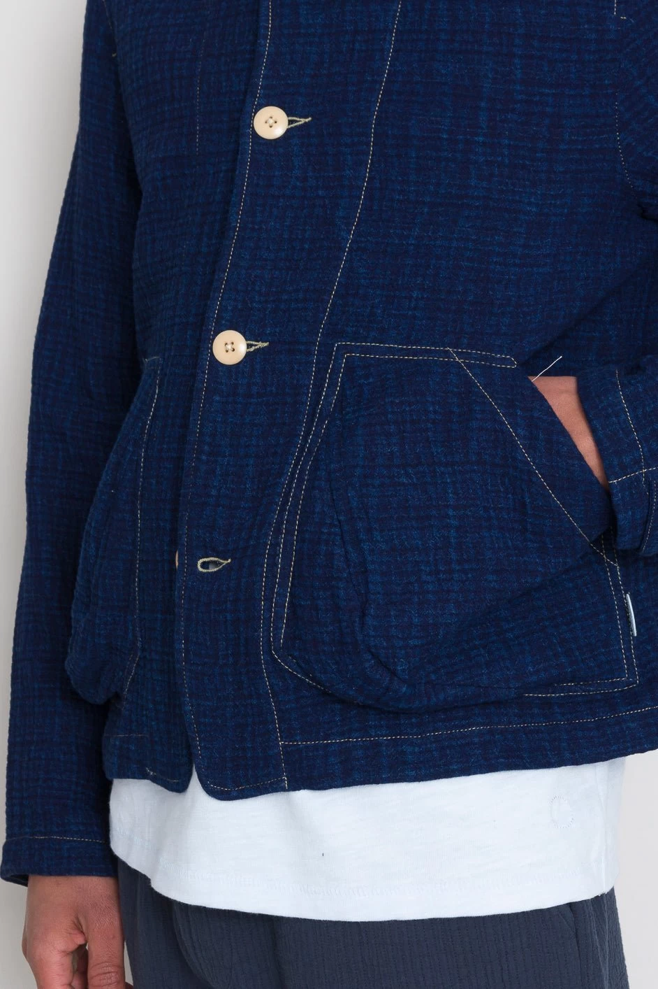Prism Jacket - Indigo Waffle 10 Prism Jacket - Indigo Waffle - Image 8