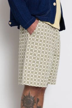 Relaxed Short - Sage Tapestry -Folk Store AW24preMarcelostyledshots 215