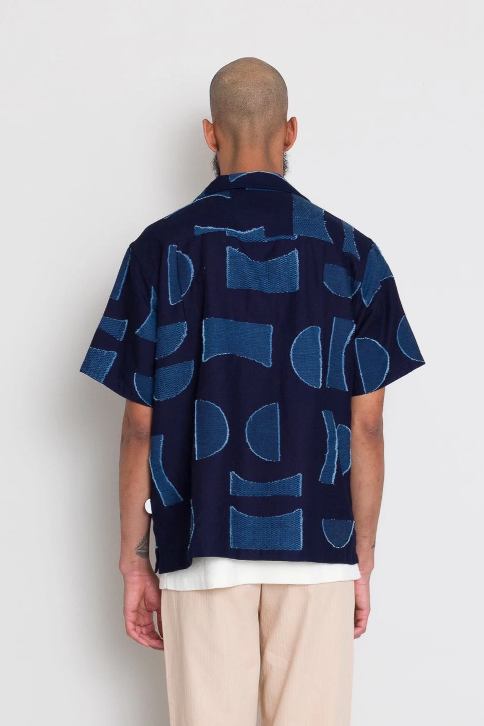 Relaxed Soft Collar Shirt - Indigo Moon DP 8 Relaxed Soft Collar Shirt - Indigo Moon DP - Image 6