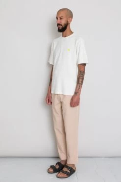 Relaxed Assembly Tee - Stone Terry DP -Folk Store AW24preMarcelostyledshots 258