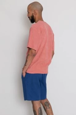 Assembly Short - Blue Crinkle 15 Assembly Short - Blue Crinkle -Folk Store AW24preMarcelostyledshots 299