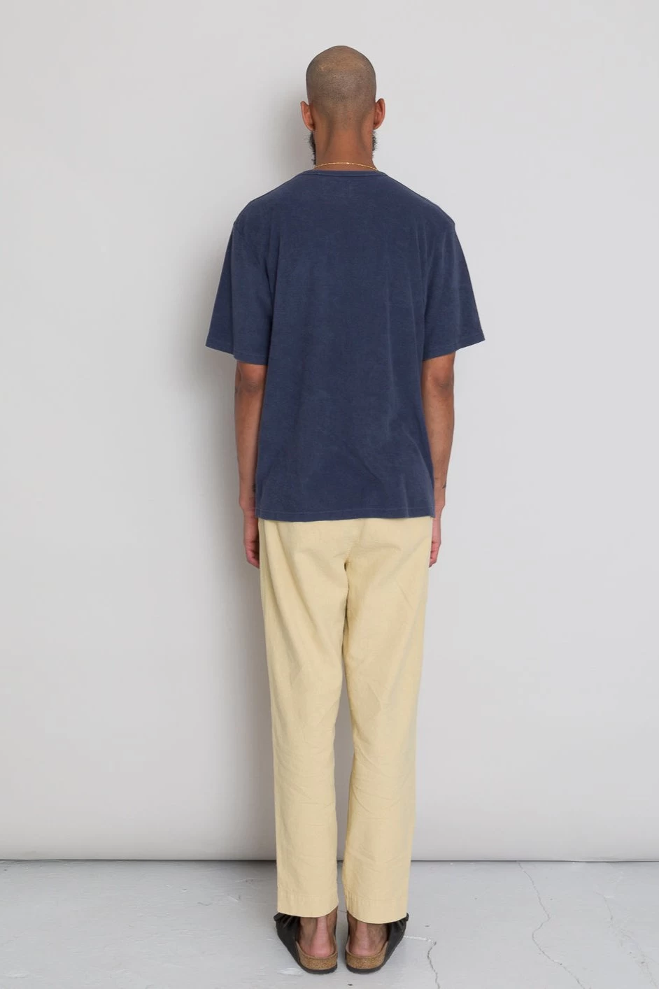 Relaxed Assembly Tee - Soft Navy Terry DP 9 Relaxed Assembly Tee - Soft Navy Terry DP - Image 7