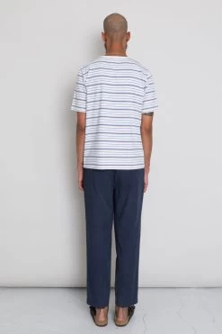 Multistripe Tee - Off White Sun DP 18 Multistripe Tee - Off White Sun DP -Folk Store AW24preMarcelostyledshots 359