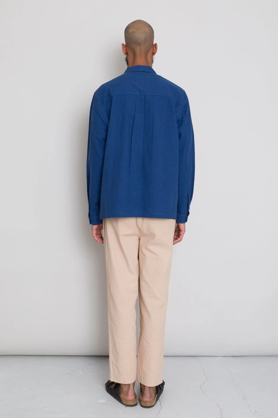 Patch Overshirt - Blue Crinkle 7 Patch Overshirt - Blue Crinkle - Image 5