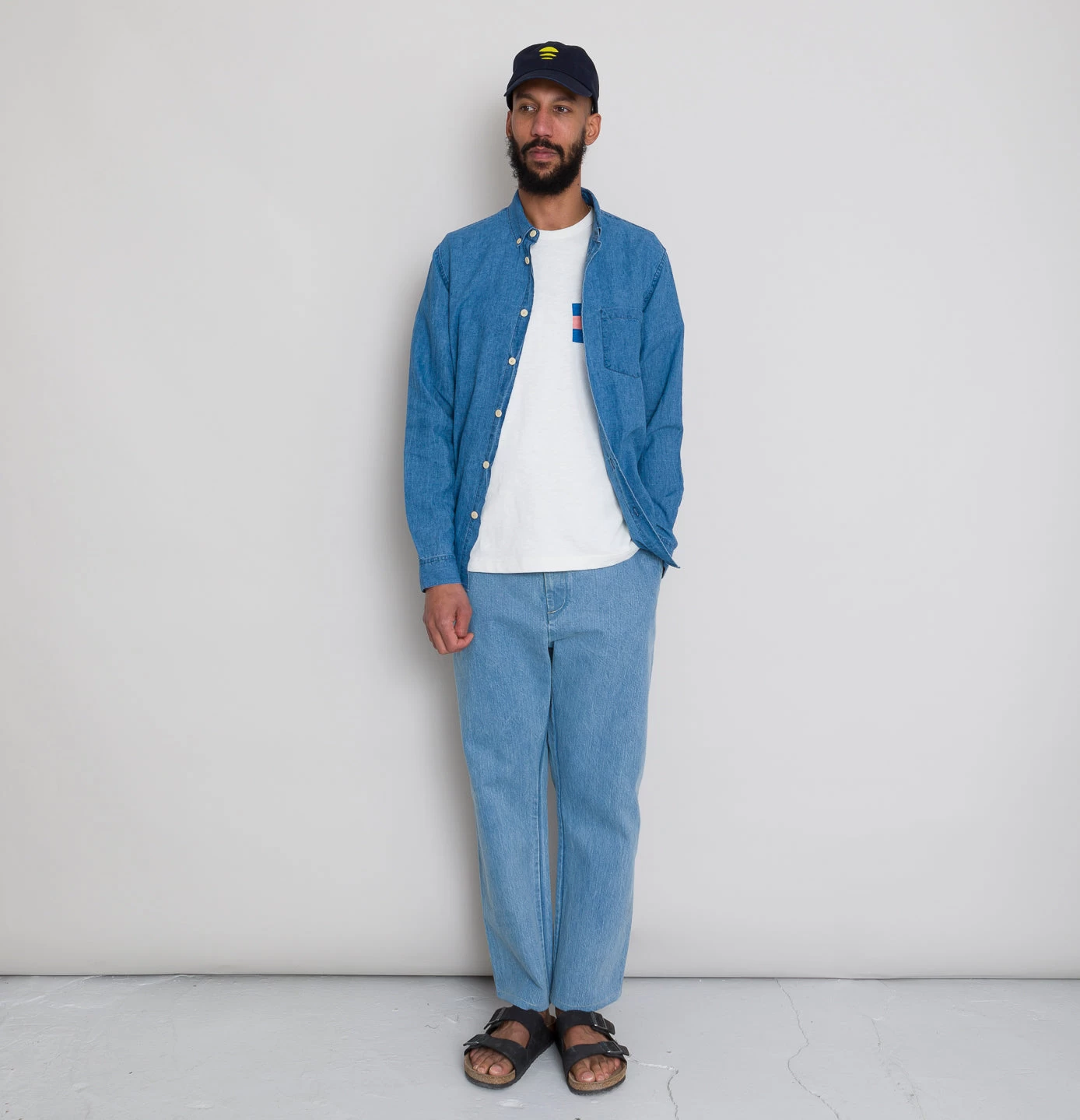 Relaxed Fit Shirt - Linen Indigo 4 Relaxed Fit Shirt - Linen Indigo - Image 2