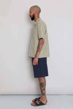 Gabe Shirt - Sage Tapestry 17 Gabe Shirt - Sage Tapestry -Folk Store AW24preMarcelostyledshots 561