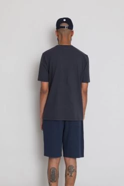 Contrast Sleeve Tee - Graphite -Folk Store AW24preMarcelostyledshots 653