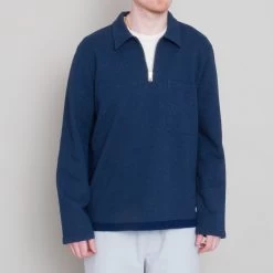 Signal Half Zip - Indigo -Folk Store Archivess242 061