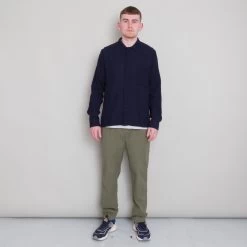 Patch Shirt - Navy Open Weave Check 10 Patch Shirt - Navy Open Weave Check -Folk Store Archivess242 108