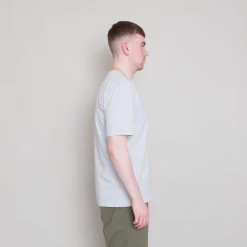 Contrast Sleeve Tee - Mist -Folk Store Archivess242 114