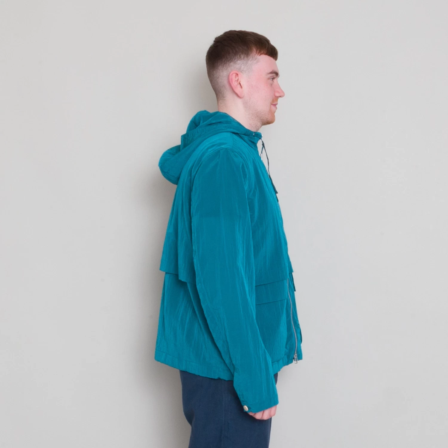 Featherweight Jacket - Ocean Blue Mini Ripstop 5 Featherweight Jacket - Ocean Blue Mini Ripstop - Image 3