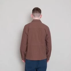 Assembly Jacket - Ash Brown Crinkle -Folk Store Archivess242 178