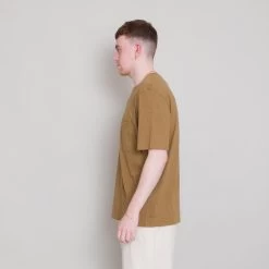 Pocket Nep Assemby Tee - Tobacco -Folk Store Archivess242 237