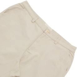 Barrel Leg Pant - Stone Hemp Canvas -Folk Store BARRELLEG 163