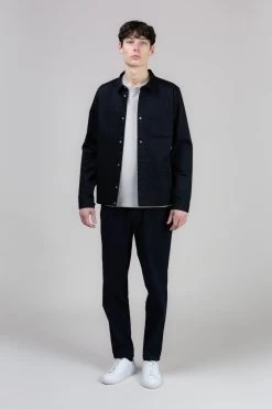 Assembly Jacket - Navy -Folk Store CI17W Navy1492 Edit