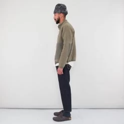 Fleece Beanie - Slate Wool Polka -Folk Store FOLKMENSMODELAW23PART2 163 2ae59c34 8873 4777 b4da 4a493d515de7