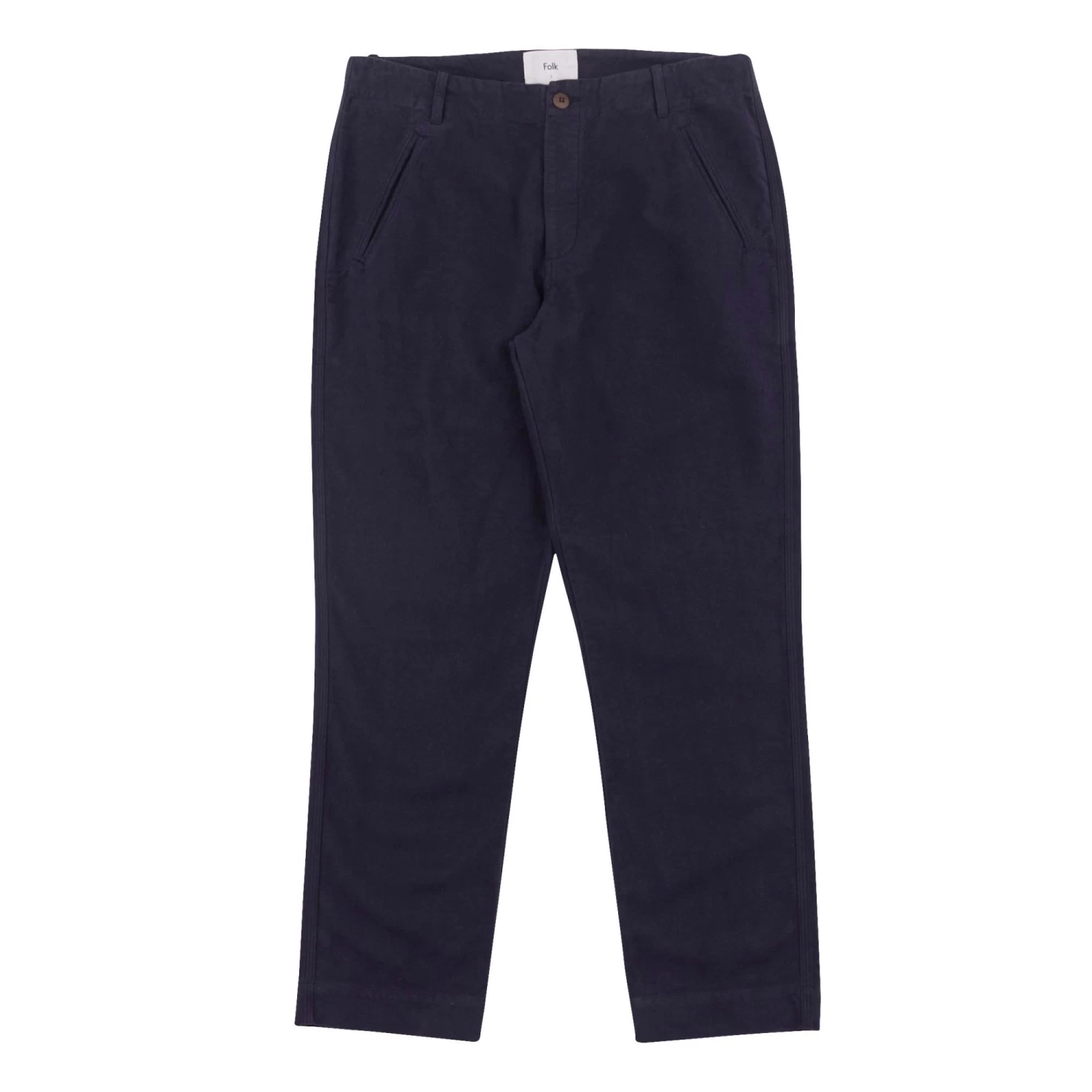 Lean Assembly Pant - Navy Moleskin 3 Lean Assembly Pant - Navy Moleskin