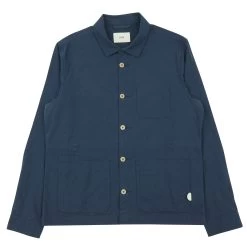 Assembly Jacket - Ash Navy Crinkle