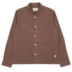 Assembly Jacket - Ash Brown Crinkle