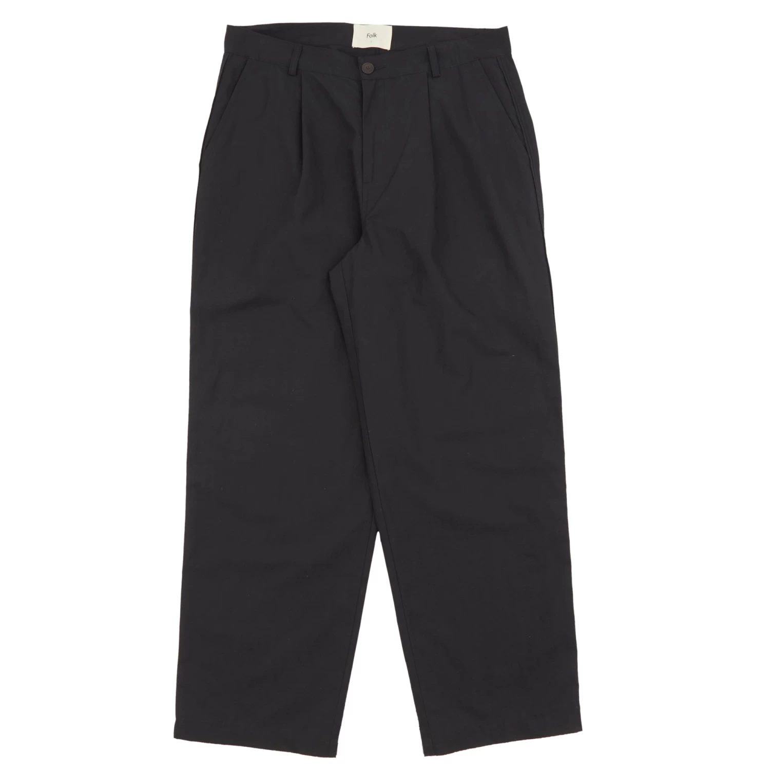 Wide Fit Trouser - Soft Black 3 Wide Fit Trouser - Soft Black