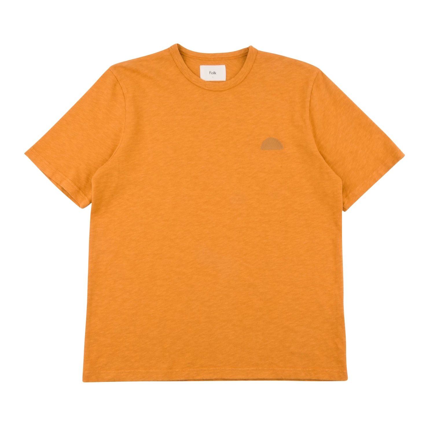 Slub Tee - Ochre 3 Slub Tee - Ochre