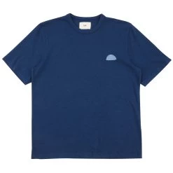 Slub Tee - Ash Navy