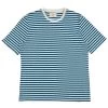 Classic Stripe Tee - Ocean Blue/ Ecru -Folk Store PRODUCT SLOT 1 896023 6C9EBFC92CBC166DC5549507C9F777E6FB27BB4AEEC7C8F13A98333703A8E4292CB3DA20DFDD7D11082A43403D4EFCE3607A14E27A2E53396F2093A97EA3D545