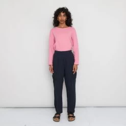 Boat Neck Tee Women's - Dusty Rose