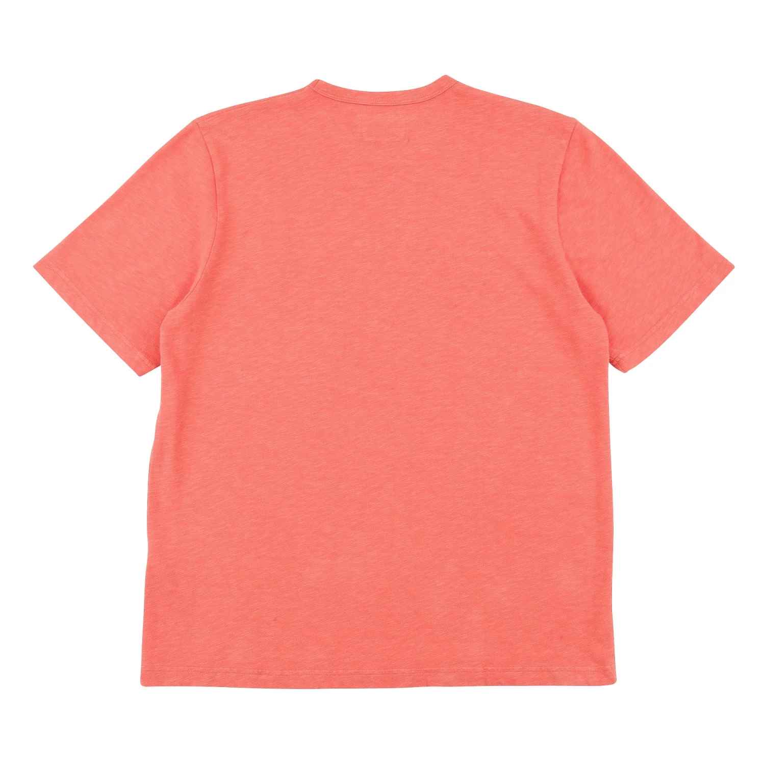 Slub Tee - Coral 8 Slub Tee - Coral - Image 6