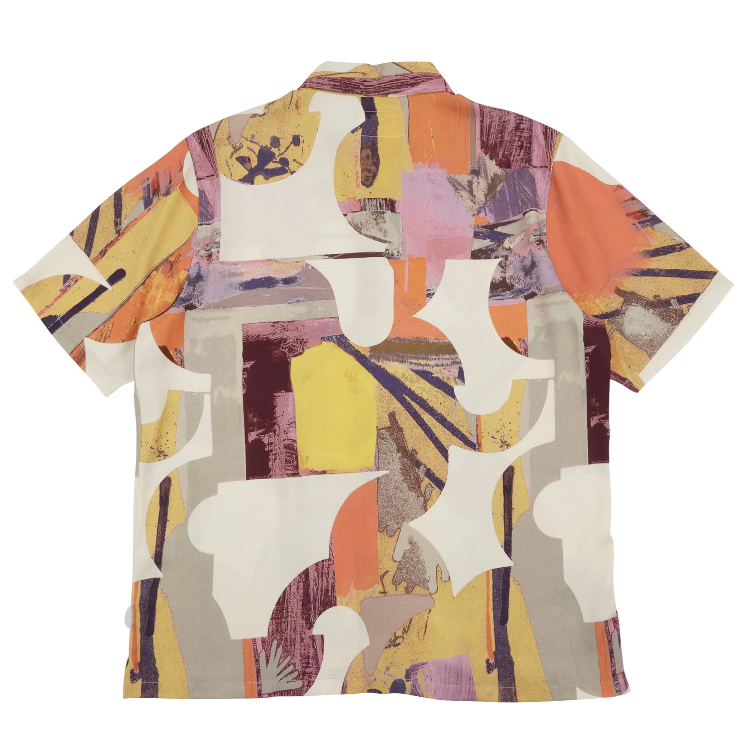 Gabe Shirt - Cutout Print Coral Multi 7 Gabe Shirt - Cutout Print Coral Multi - Image 5